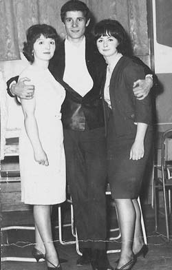 Janice Hines, Maureen Jones and Johnny Milton