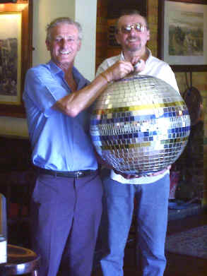 Graham Bonney with Mick Rutter 2003