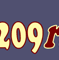 209Radio logo