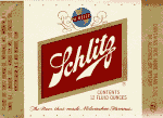 schlitz beer label