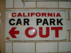 the car park sign